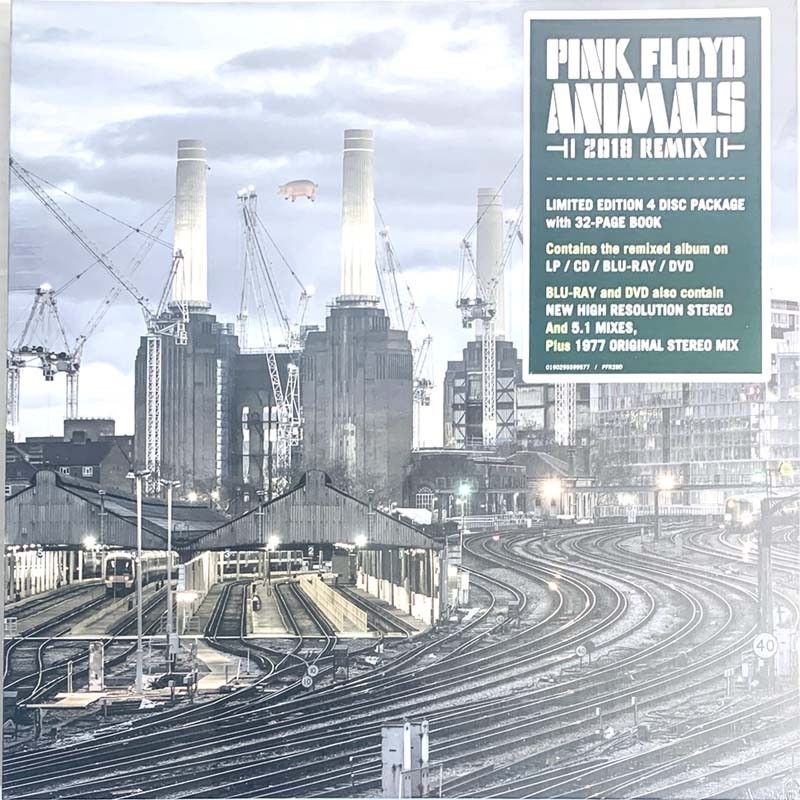 Pink Floyd LP Animals (4 siivua) LP CD Blu-ray DVD - LP