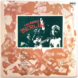Reed Lou LP Berlin  kansi EX levy VG- Käytetty LP