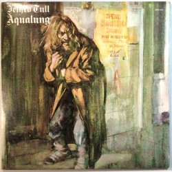 Jethro Tull LP Aqualung  kansi EX- levy EX- Käytetty LP