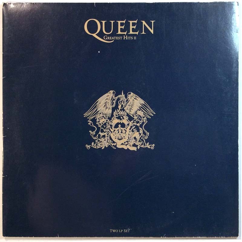 Queen LP Greatest Hits 2LP  kansi VG levy VG+ Käytetty LP