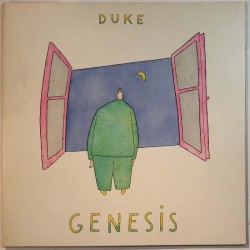 Genesis LP Duke  kansi EX levy EX- Käytetty LP