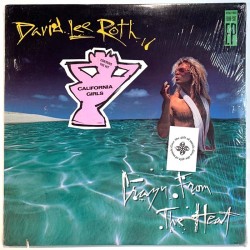 Roth David Lee LP Crazy from the heat  kansi EX levy EX Käytetty LP