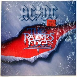 AC/DC LP The razors edge  kansi EX levy EX Käytetty LP