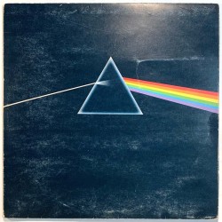 Pink Floyd LP The Dark Side Of The Moon  kansi G levy G+ Käytetty LP