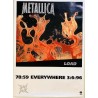 Metallica Load 78:59 everywhere 3:6:96 Käytetty juliste promo juliste 42cm x 57cm - JULISTE