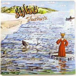 Genesis LP Foxtrot  kansi EX levy EX Käytetty LP
