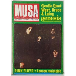 Musa 1973 No.2 Gentle Giant,Genesis,Pink Floyd