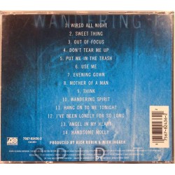 Jagger Mick Käytetty CD-levy Wandering Spirit  kansi EX levy EX Käytetty CD