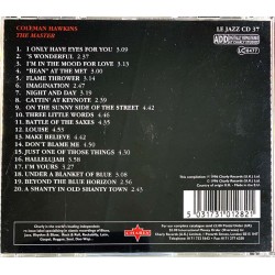 Hawkins Coleman CD The Master  kansi EX levy EX Käytetty CD