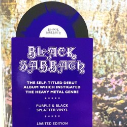 Black Sabbath LP Black Sabbath -70 purple & black splatter vinyl - LP
