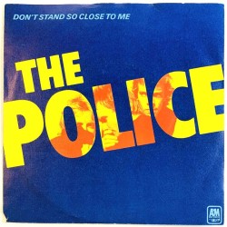 Police vinyylisingle Don't stand so close to me / Friends  kansi VG+ levy EX käytetty vinyylisingle PS