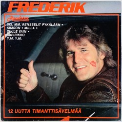 Frederik LP Roadstar 12 uutta timanttisävelmää  kansi VG- levy VG Käytetty LP