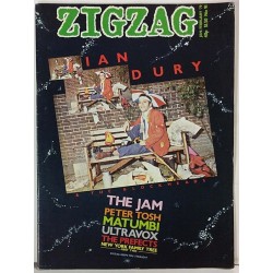 Zigzag 1979 No.Jan/February Jam,Peter Tosh,Ultravox