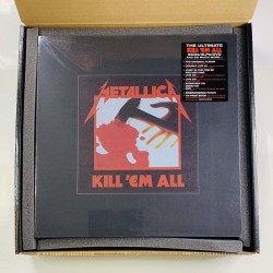 Metallica 1983 BLCKND003RD-1 Kill ‘em all 5CD 3LP DVD deluxe box set LP