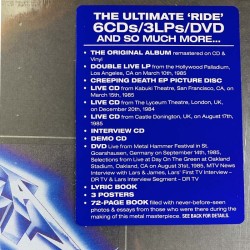 Metallica 1984 BLCKND004RD-1 Ride the lightning 3LP 6CD DVD Box set LP