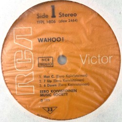 Eero Koivistoinen Music Society: Wahoo!  kansi Ei kuvakantta levy VG+ kanneton LP