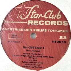 Livebirds: Star-Club Show 4  kansi Ei kuvakantta levy VG- kanneton LP