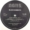 Black Sabbath: Black Sabbath Vol 4  kansi Ei kuvakantta levy VG+ kanneton LP
