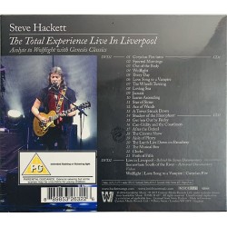 Hackett Steve CD The total experience Live in Liverpool 2CD + 2DVD - CD