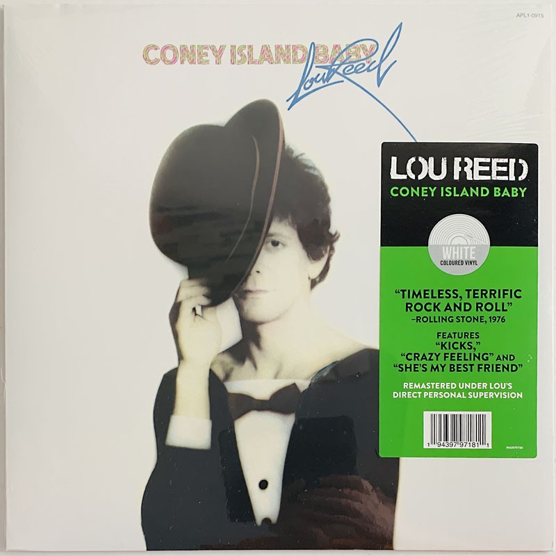Reed Lou LP Coney Island Baby  (white vinyl) - LP