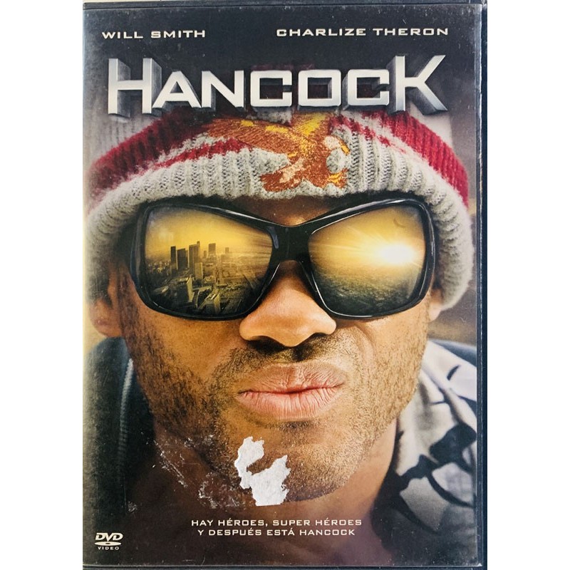 DVD - Elokuva DVD Hancock, ei suomalaista tekstitystä  kansi EX levy VG+ DVD