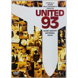 DVD - Elokuva 2006  United 93 kolme saavutti kohteensa, yksi ei DVD