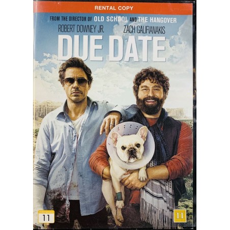 DVD - Elokuva 2010  Due Date DVD