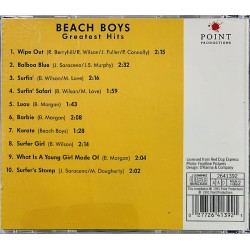 Beach Boys CD Greatest Hits  kansi EX levy EX Käytetty CD