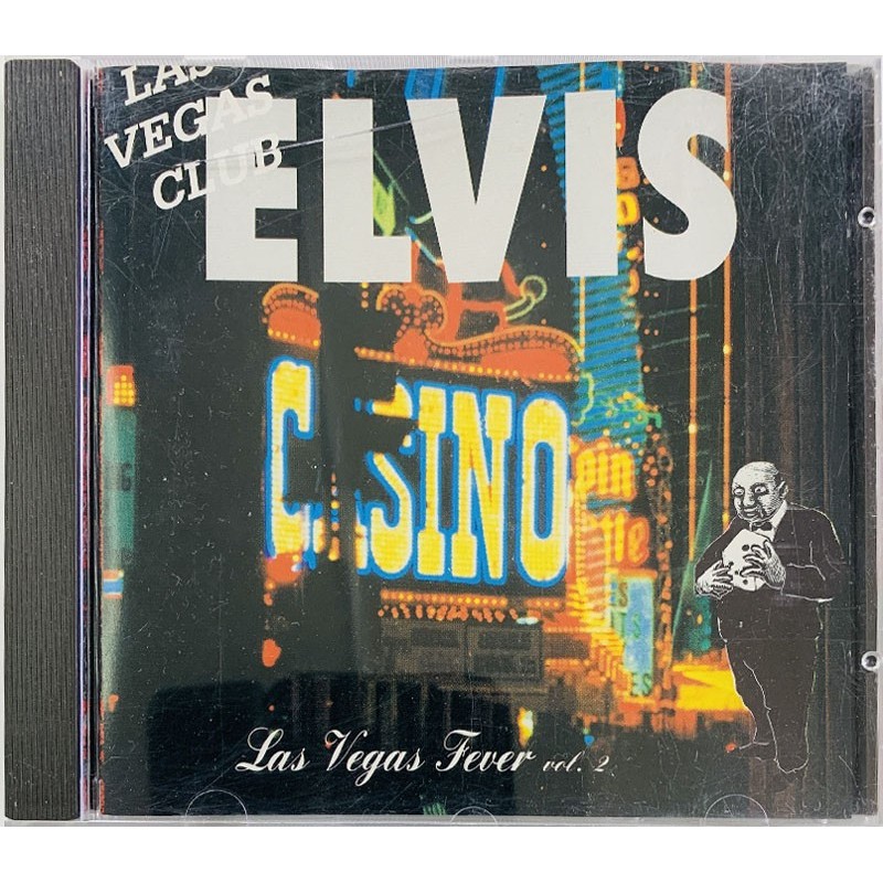 Elvis CD Las Vegas Fever vol. 2 1969-1972  kansi EX levy EX Käytetty CD