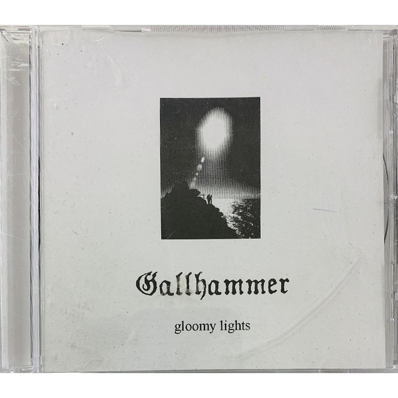 Gallhammer CD Gloomy lights  kansi EX levy EX Käytetty CD