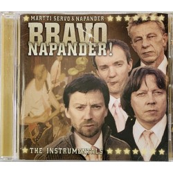 Martti Servo & Napander CD Bravo Napander! - The Instrumentals  kansi EX levy EX Käytetty CD