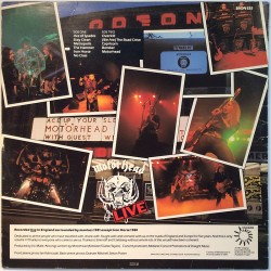Motörhead LP No Sleep 'Til Hammersmith  kansi VG levy VG+ Käytetty LP