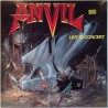 Anvil LP Live in Concert  kansi EX levy EX Käytetty LP