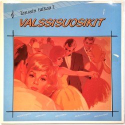 Nyqvist Kalevi, Seppo Hovi, Reijo Lehtovirta ym. LP Tanssin taikaa 1. Valssisuosikit  kansi VG levy EX Käytetty LP