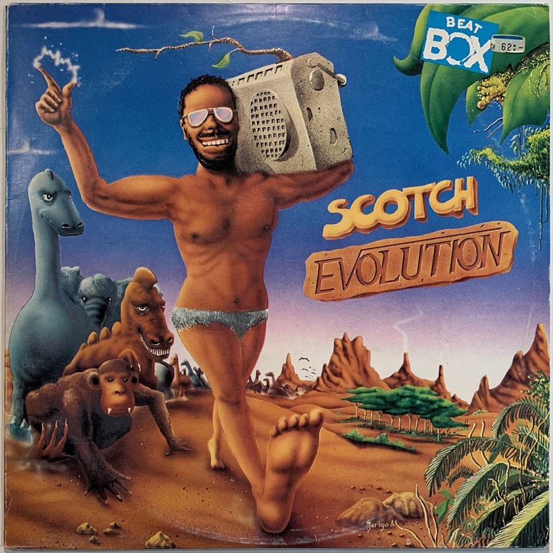 Scotch LP Evolution  kansi VG+ levy EX Käytetty LP