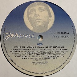 Pelle Miljoona & 1980 LP Näyttämökuvia  kansi EX levy EX Käytetty LP