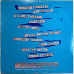Tuomari Nurmio LP Punainen planeetta  kansi VG levy VG+ Käytetty LP