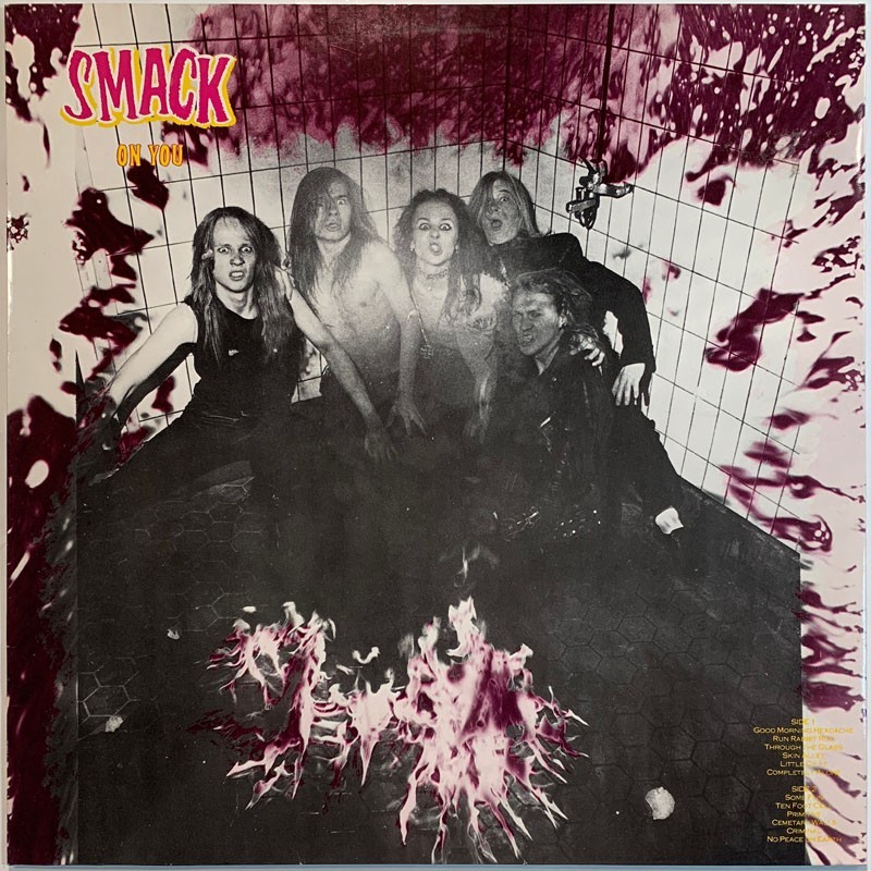 Smack LP On you  kansi EX levy EX Käytetty LP