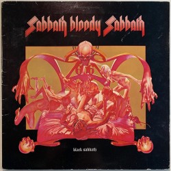 Black Sabbath LP Sabbath bloody Sabath  kansi VG levy EX- Käytetty LP