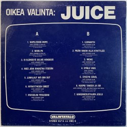 Leskinen Juice LP Oikea valinta: Juice  kansi VG levy EX- Käytetty LP