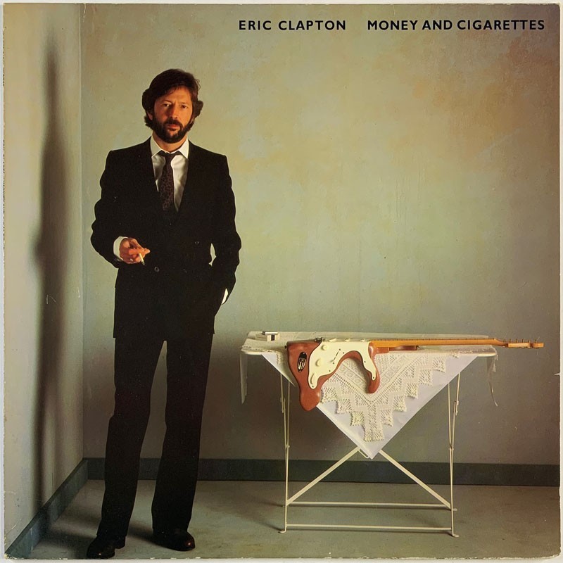 Clapton Eric LP Money and cigarettes  kansi VG+ levy EX Käytetty LP