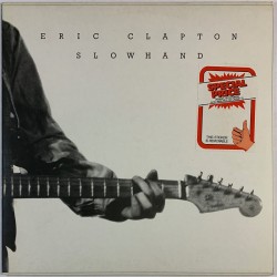 Clapton Eric LP Slowhand  kansi EX- levy EX Käytetty LP