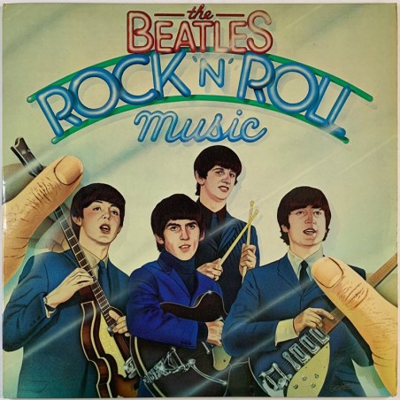 Beatles LP Rock’n’Roll Music 2LP  kansi VG+ levy EX Käytetty LP
