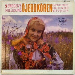 Öjebokören LP Sweden's Rollicking Öjebokören  kansi VG levy EX- Käytetty LP