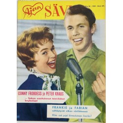 Ajan Sävel 1959 N:o 34 Frankie ja Fabian aikakauslehti