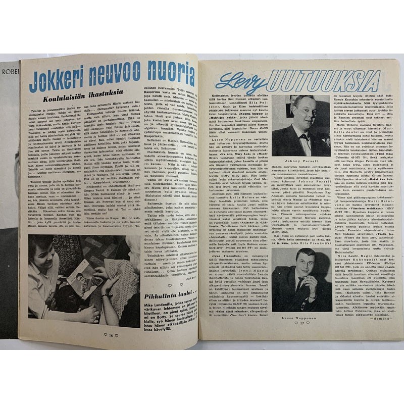 Ajan Sävel 1962 N:o 3 Yves Montand aikakauslehti