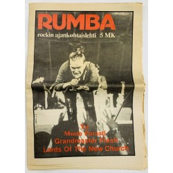 Rumba rockin ajankohtaislehti 1983 1 Yö, Musta Paraati, Grandmaster Flash aikakauslehti