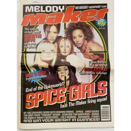 Melody Maker 1998 April 11 Beastie Boys, Spice Girls aikakauslehti