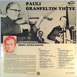 Pauli Granfeltin Yhtye 1974 BLU-LP 126 Vanhaan Hyvään Aikaan I Used LP