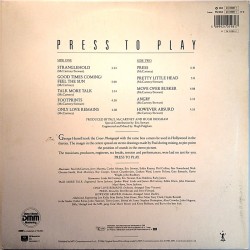 McCartney Paul: Press To Play  kansi VG+ levy VG+ Käytetty LP